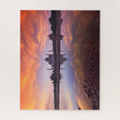 Monumenten | Taj Mahal Sunset Legpuzzel (Verticaal)