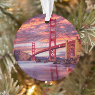Monumenten   The Golden Gate San Francisco, CA Ornament
