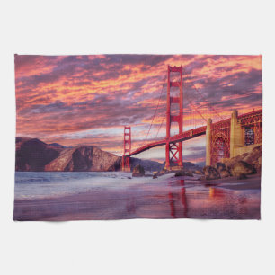 Monumenten The Golden Gate San Francisco, CA Theedoek