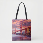Monumenten | The Golden Gate San Francisco, CA Tote Bag (Voorkant)