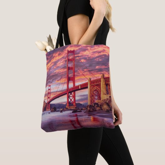 Monumenten | The Golden Gate San Francisco, CA Tote Bag (Dichtbij)
