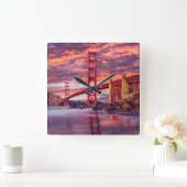 Monumenten | The Golden Gate San Francisco, CA Vierkante Klok (Huis)