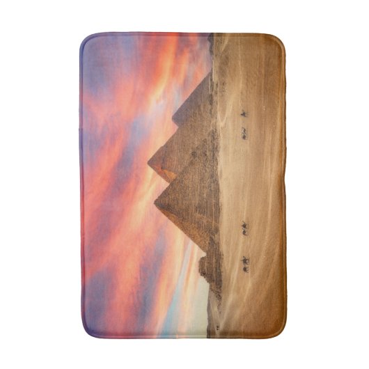 Monumenten | The Great Pyramids Badmat (Voorkant Verticaal)