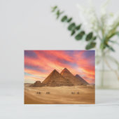 Monumenten | The Great Pyramids Briefkaart (Staand voorkant)
