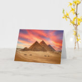 Monumenten | The Great Pyramids Kaart (Gele Bloem)