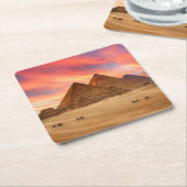 Monumenten | The Great Pyramids Kartonnen Onderzetters (Schuin)