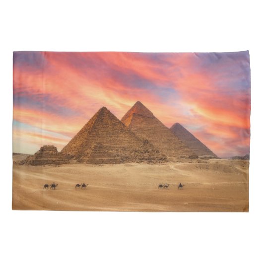 Monumenten | The Great Pyramids Kussensloop (Achterkant)