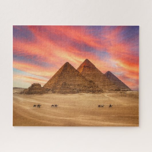 Monumenten | The Great Pyramids Legpuzzel (Horizontaal)