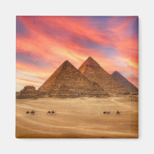 Monumenten The Great Pyramids Magneet