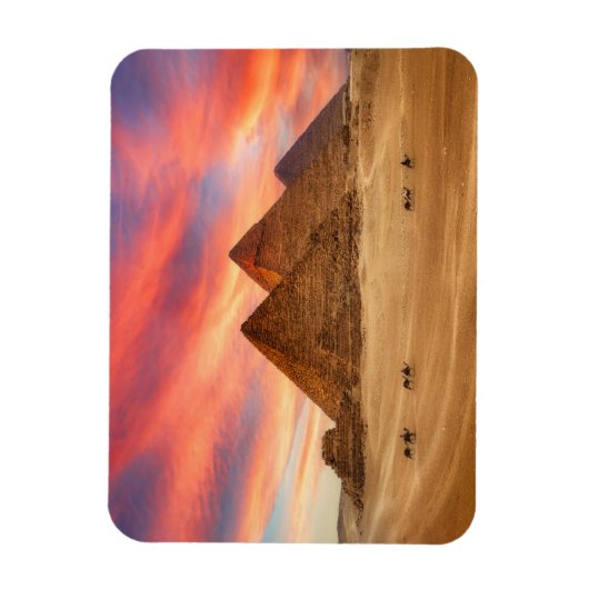 Monumenten | The Great Pyramids Magneet (Verticaal)