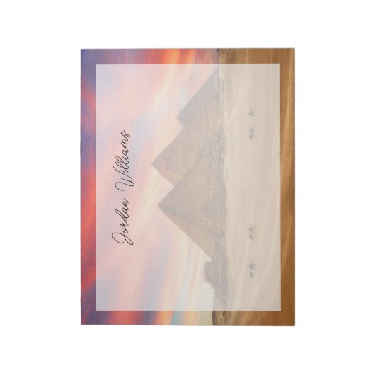 Monumenten | The Great Pyramids Notitieblok (Linkerzijde)