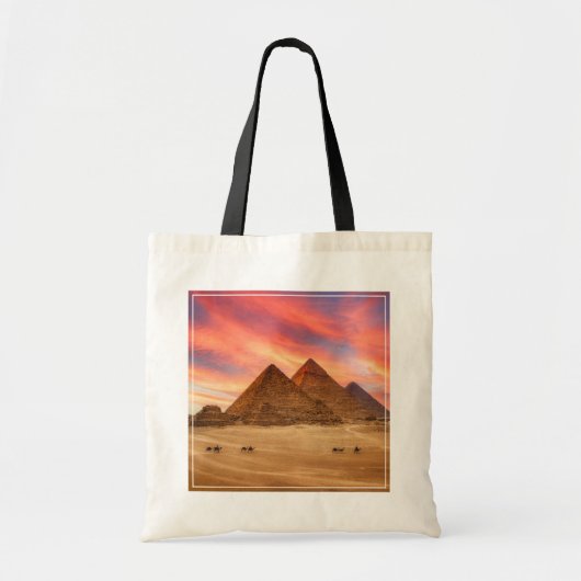 Monumenten | The Great Pyramids Tote Bag (Voorkant)