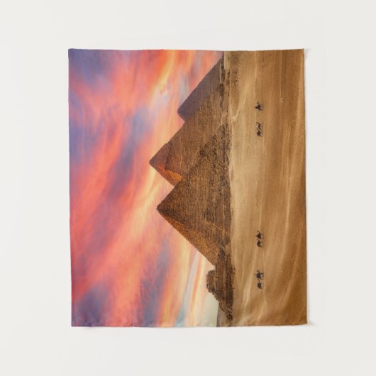 Monumenten | The Great Pyramids Wandkleed (Voorkant)