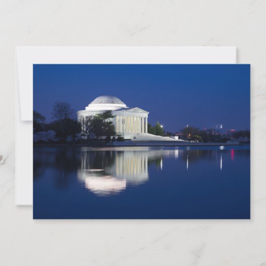 Monumenten | The Jefferson Memorial Bedankkaart (Voorkant)