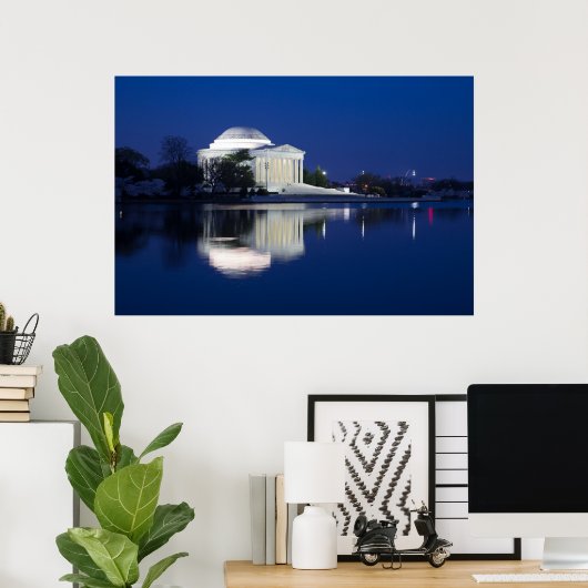 Monumenten | The Jefferson Memorial Poster (Thuiskantoor)