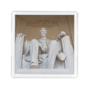 Monumenten   The Lincoln Memorial Acryl Dienblad