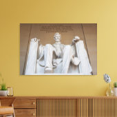 Monumenten | The Lincoln Memorial Canvas Afdruk (Insitu (Woonkamer))