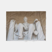 Monumenten | The Lincoln Memorial Fleece Deken (Voorkant (Horizontaal))