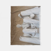 Monumenten | The Lincoln Memorial Fleece Deken (Voorkant)