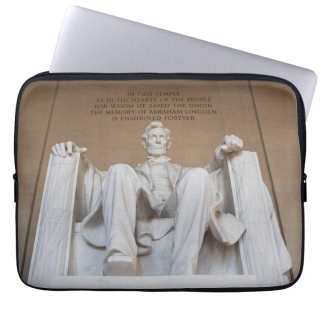 Monumenten | The Lincoln Memorial Laptop Sleeve (Voorkant)