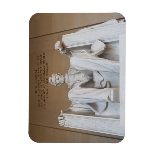 Monumenten | The Lincoln Memorial Magneet (Verticaal)