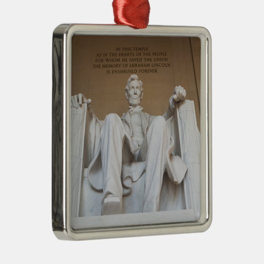 Monumenten | The Lincoln Memorial Metalen Ornament (Rechts)