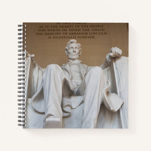 Monumenten | The Lincoln Memorial Notitieboek (Voorkant)