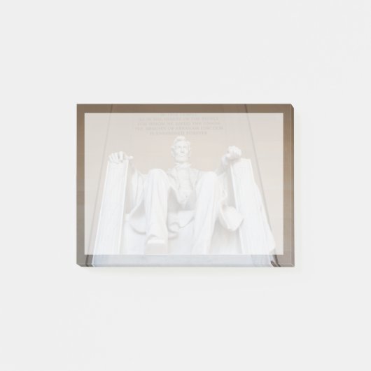 Monumenten | The Lincoln Memorial Post-it® Notes (Voorkant)