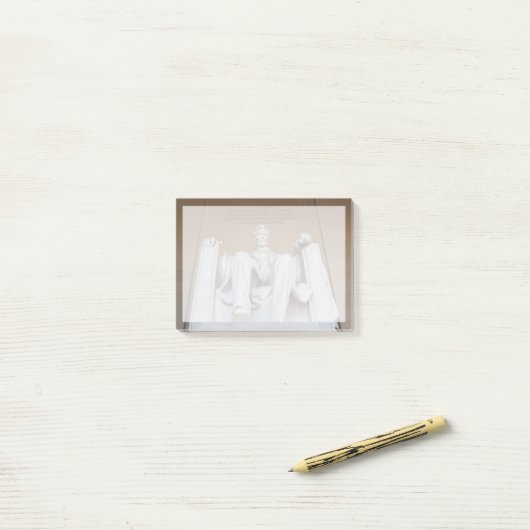Monumenten | The Lincoln Memorial Post-it® Notes (Op bureau)