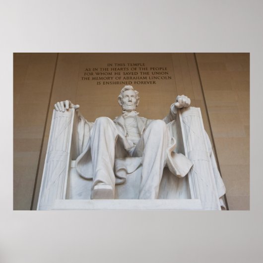 Monumenten | The Lincoln Memorial Poster (Voorkant)