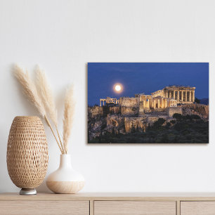 Monumenten The Parthenon Athens, Greece Canvas Afdruk