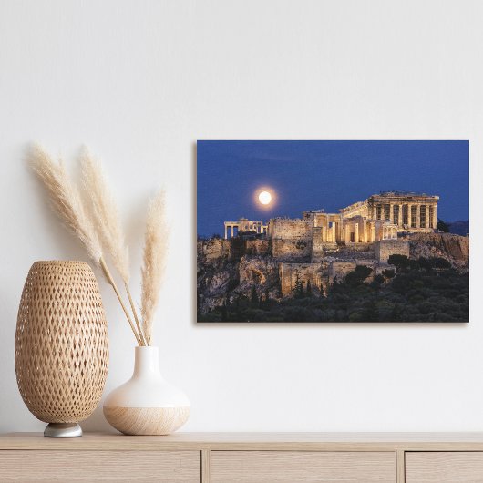 Monumenten The Parthenon Athens, Greece Canvas Afdruk