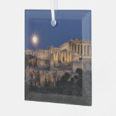 Monumenten The Parthenon Athens, Greece Glas Ornament (Voorkant links)