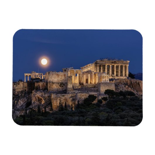 Monumenten The Parthenon Athens, Greece Magneet (Horizontaal)