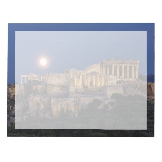 Monumenten The Parthenon Athens, Greece Notitieblok (Voorkant)