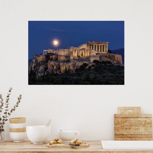 Monumenten The Parthenon Athens, Greece Poster (Keuken)