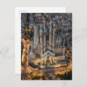 Monumenten | The Sagrada Familia Briefkaart (Voorkant / Achterkant)