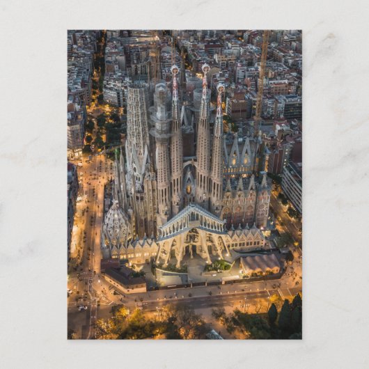 Monumenten | The Sagrada Familia Briefkaart (Voorkant)