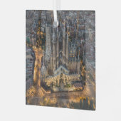 Monumenten | The Sagrada Familia Glas Ornament (Voorkant links)