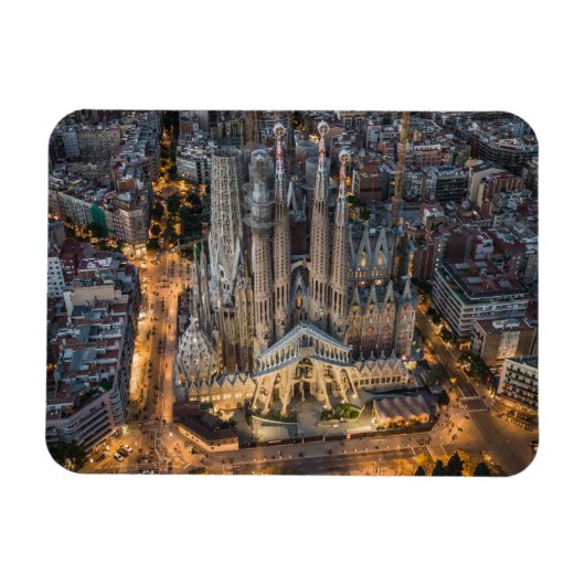 Monumenten | The Sagrada Familia Magneet (Horizontaal)