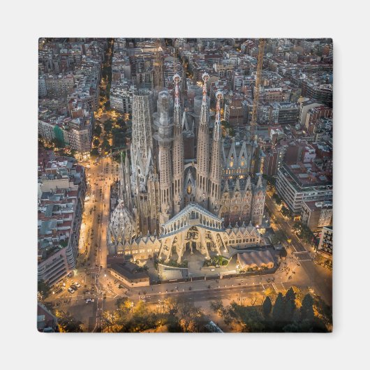 Monumenten | The Sagrada Familia Magneet (Voorkant)
