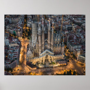 Monumenten   The Sagrada Familia Poster