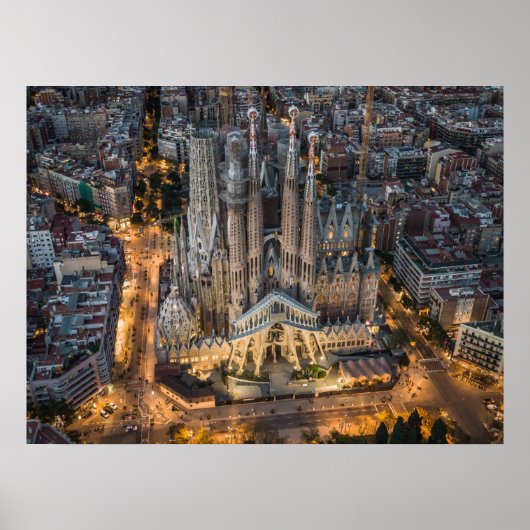 Monumenten | The Sagrada Familia Poster (Voorkant)
