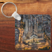 Monumenten | The Sagrada Familia Sleutelhanger (Voorkant)