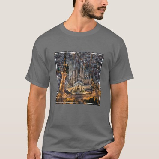 Monumenten | The Sagrada Familia T-shirt (Voorkant)