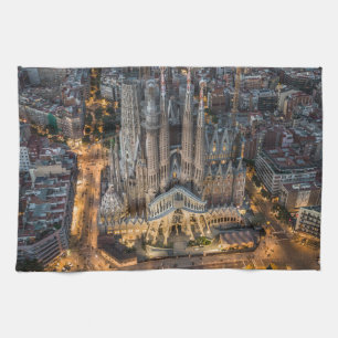 Monumenten The Sagrada Familia Theedoek