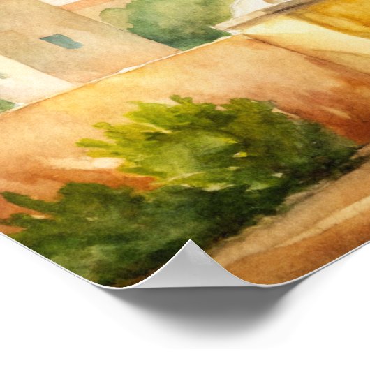 Monumenten van de stad Meknès Poster (Hoek)