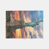 Monumenten | Vrijheidsbeeld Fleece Deken (Voorkant (Horizontaal))