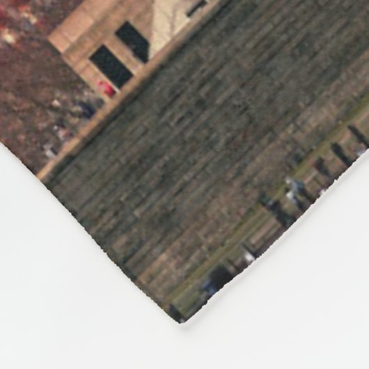 Monumenten | Vrijheidsbeeld Fleece Deken (Hoek)