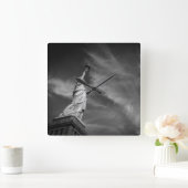 Monumenten | Vrijheidsbeeld Manhattan NYC Vierkante Klok (Huis)